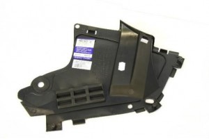 Защита переднего бампера левая Логан фото, купить